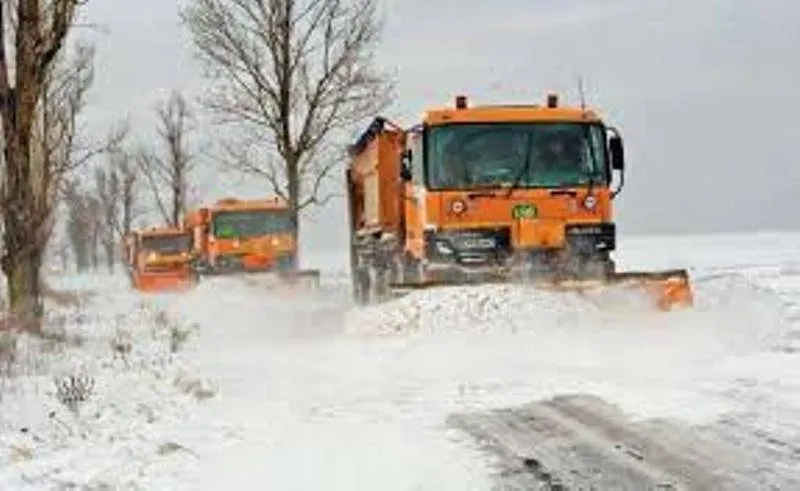 30 de utilaje de deszăpezire, pregătite să intervină în Slatina