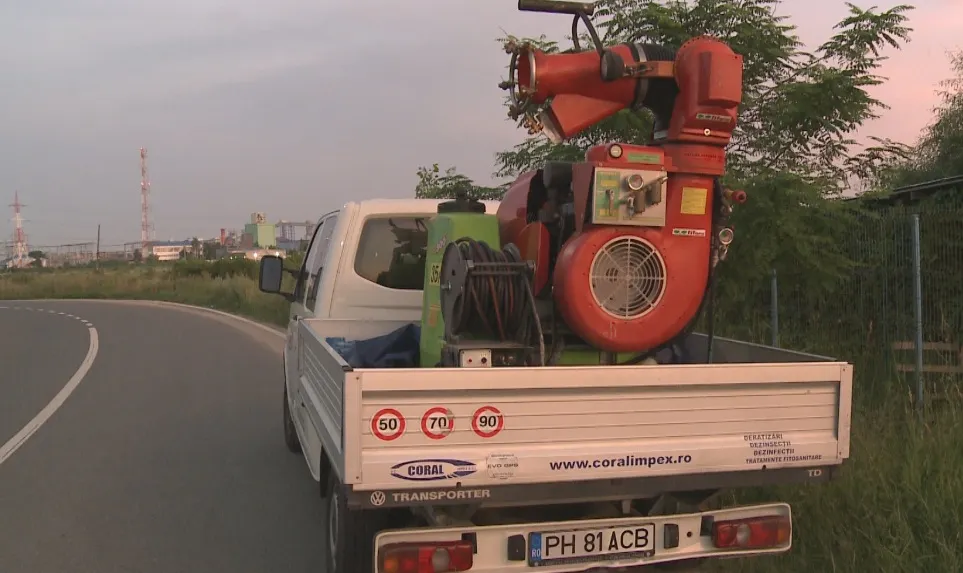 S-a dat startul tratamentelor fitosanitare în Slatina. Săptămâna viitoare începe dezinsecția- FOTO