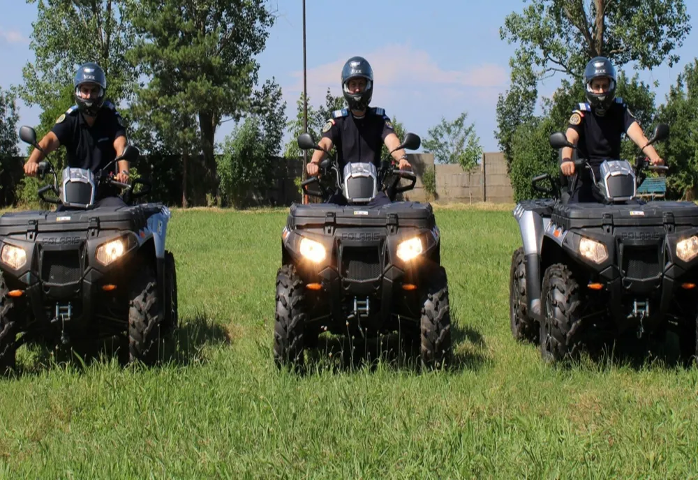 Jandarmii din Olt au primit ATV-uri