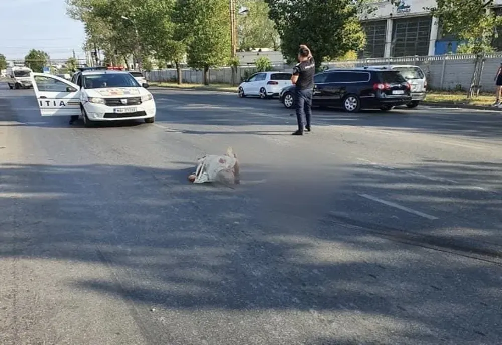 Un bărbat era spulberat pe o trecere de pietoni din Slatina, anul trecut. Acum, judecătorii au decis pedeapsa şoferului (VIDEO)