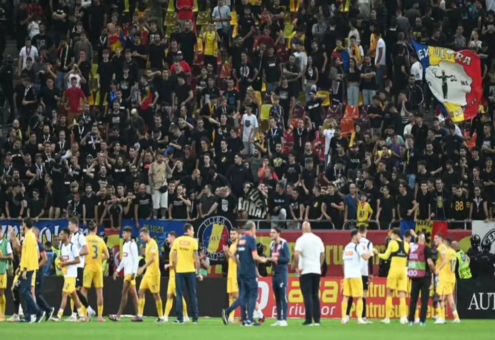 UEFA a anunțat sancțiunile după incidentele de la partida România - Kosovo