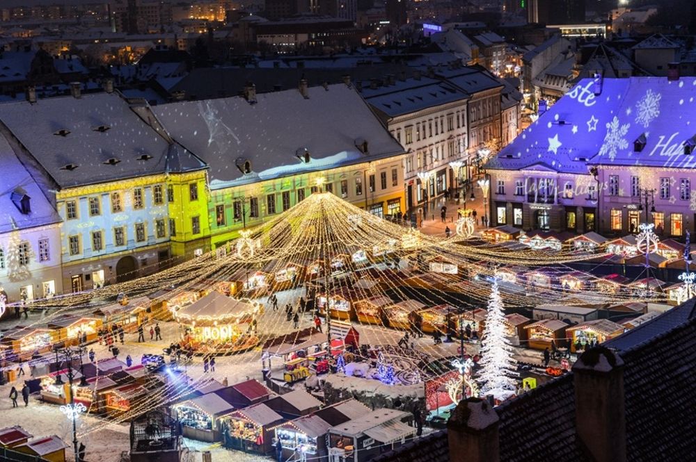 Târgul de Crăciun din Sibiu, deschis în 15 noiembrie