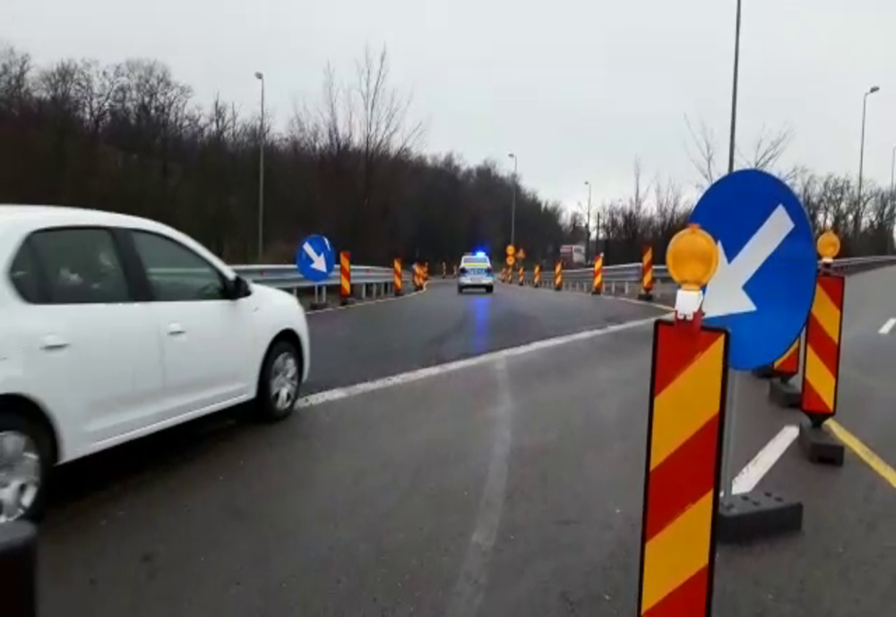 În atenția șoferilor. Lucrări, trafic rutier ingreunat pe DN 64