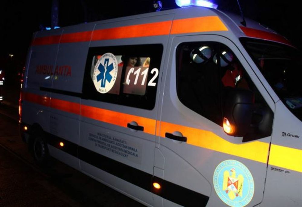 Accident în Slatina, două persoane la spital