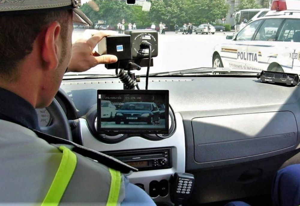 Vitezoman din Gorj, luat de radar pe un drum din Olt