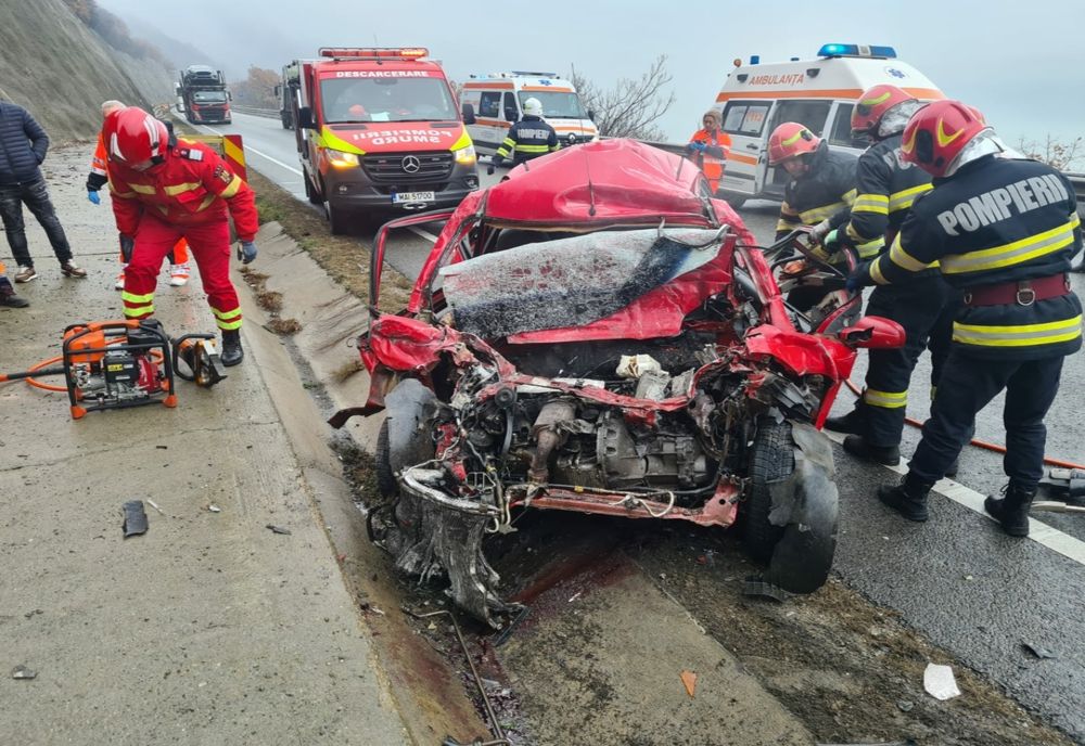 VIDEO. Un şofer de TIR din Olt, implicat într-un mortal în Mehedinţi