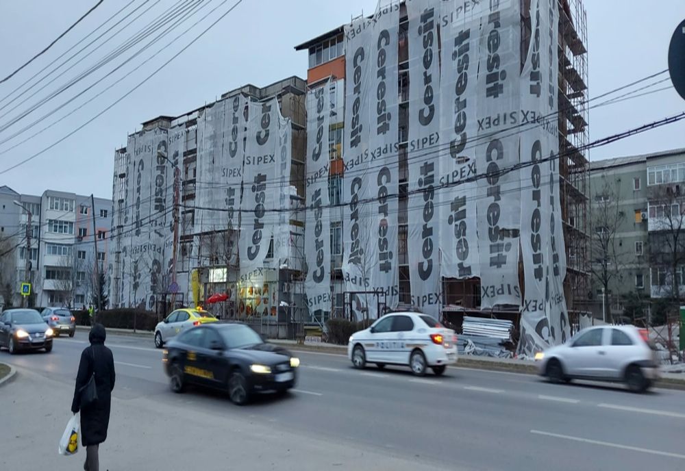 La Slatina continuă programul de anvelopare termică a blocurilor de locuit
