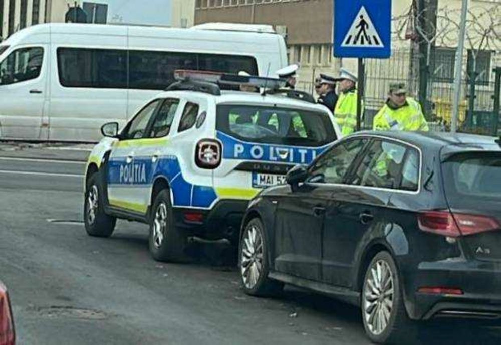 Urmărire spectaculoasă în Slatina: un șofer blocat, în trafic după ce a refuzat să oprească. Motivul halucinant pentru care a sunat la 112