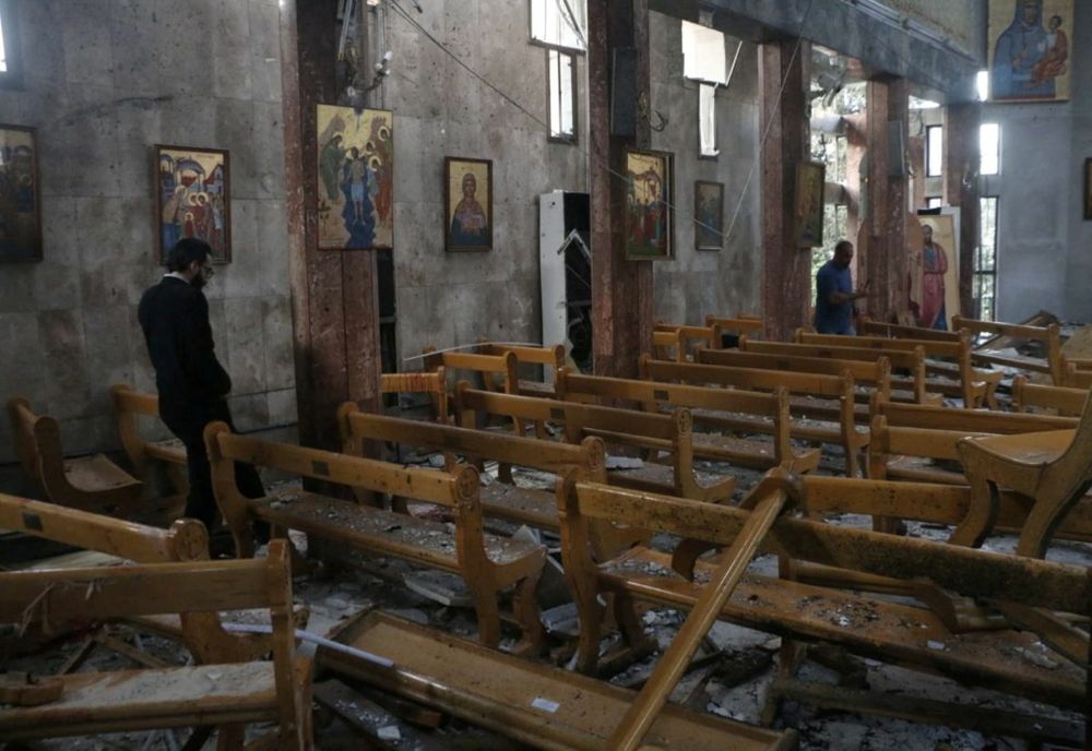 SIRIA: 20 DE MORȚI DUPĂ UN ATENTAT SINUCIGAȘ COMIS ÎNTR-O BISERICĂ ORTODOXĂ DIN CAPITALA DAMASC