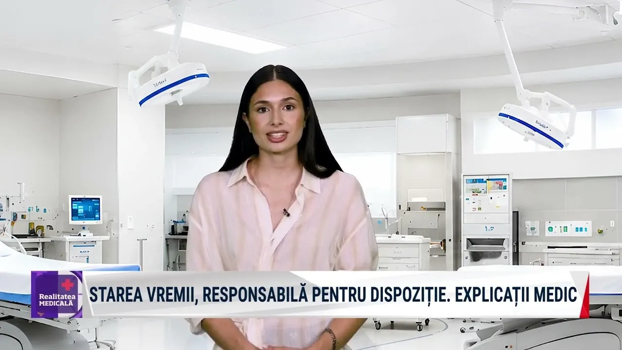 Realitatea medicală cu Nicole Păcuraru: De ce ne schimbă starea vremea? 