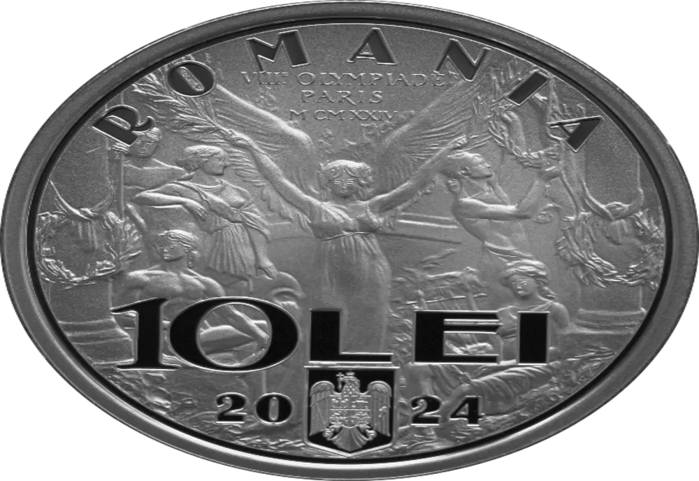 BNR lansează o monedă din argint cu tema 100 de ani de la cucerirea primei medalii olimpice a României