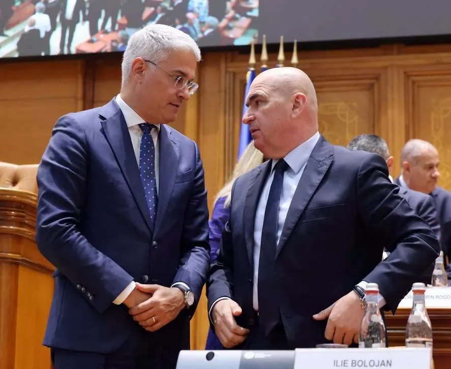 Dragoș Pîslaru și Ilie Bolojan