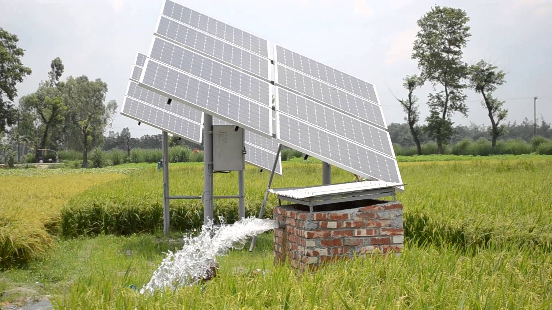 instalatie solara pentru irigatii in agricultura