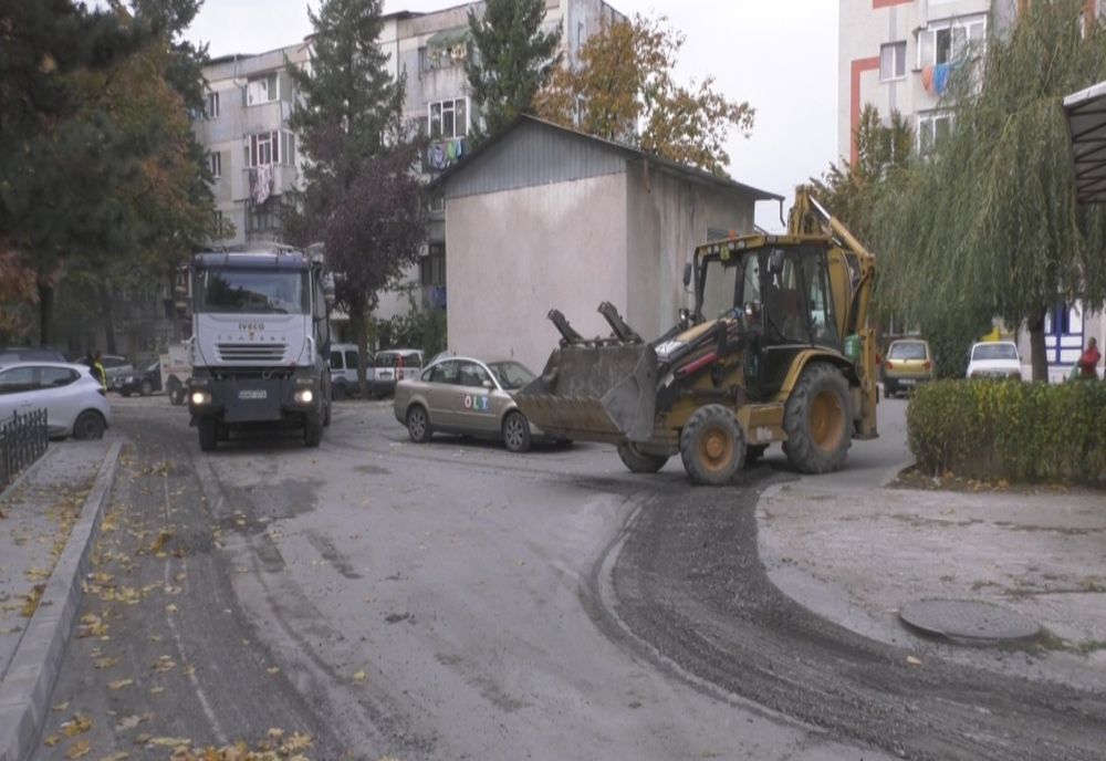 Toamna marilor asfaltări la Slatina. Se deschid noi șantiere