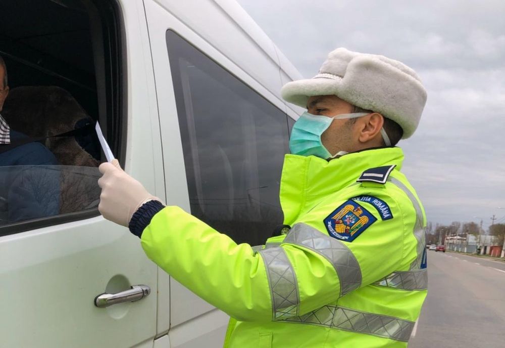 Sute de amenzi aplicate pentru oltenii care au ieşit nejustificat pe stradă