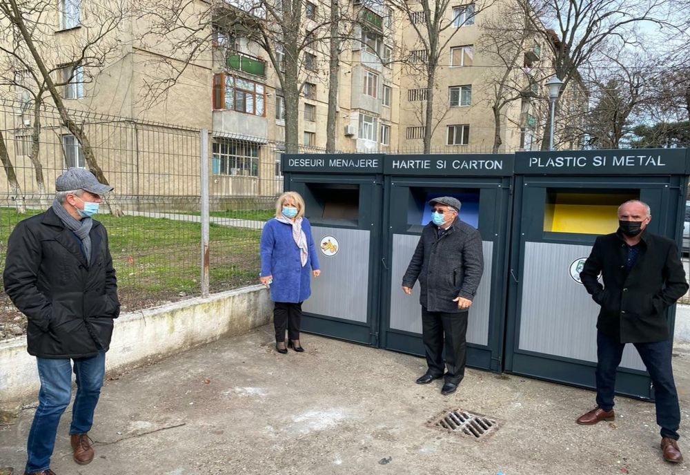 Caracal: Containere de gunoi pentru colectare selectivă