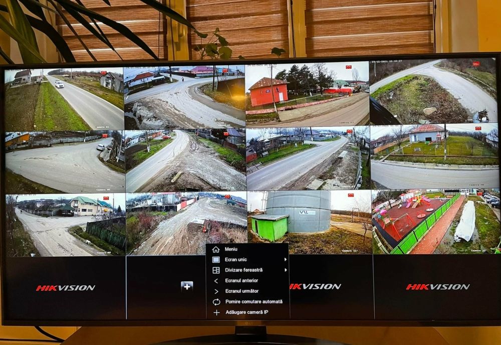 Olt: Sistem de supraveghere video, într-o comună din apropierea Slatinei
