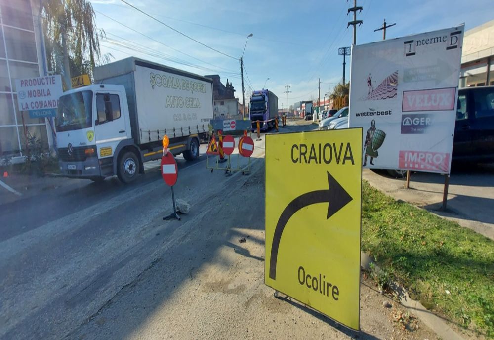 Noi restricţii rutiere în Slatina