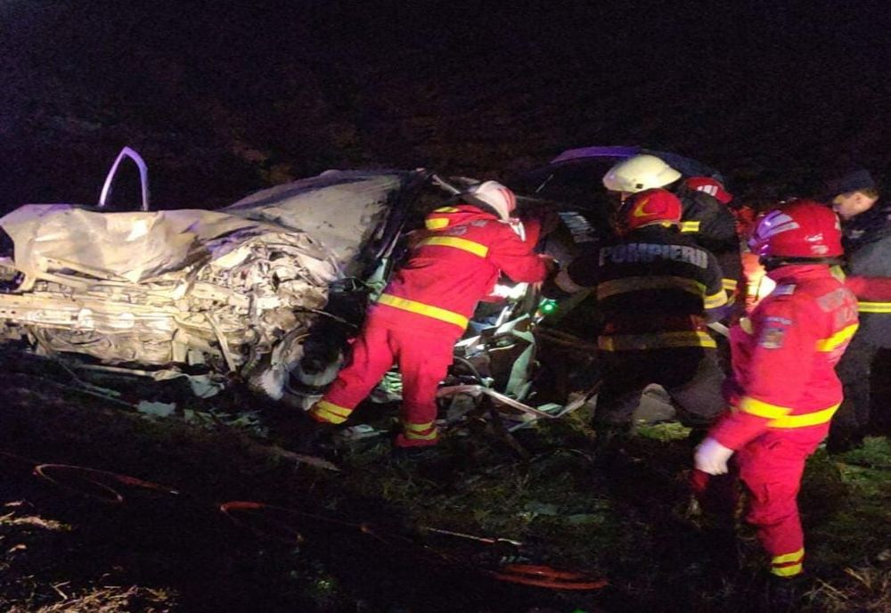 Olt: Patru persoane au murit iar trei sunt sunt în stare gravă, în urma unui accident produs la Scorniceşti