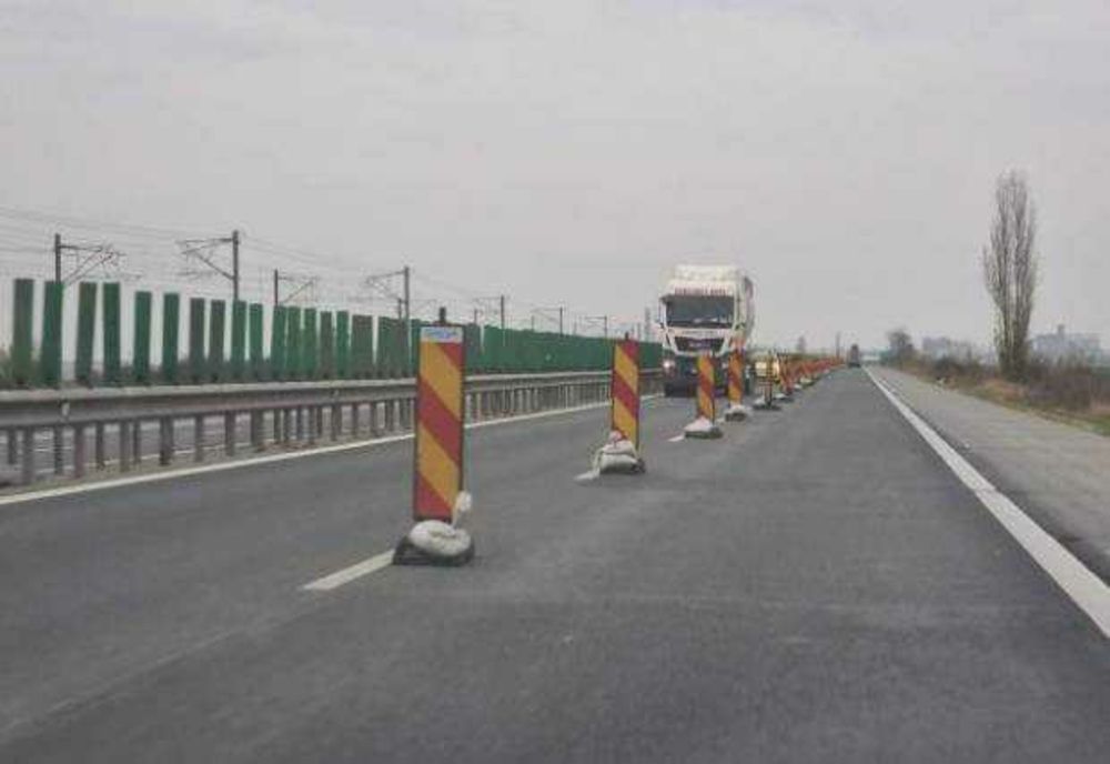 RESTRICȚII DE CIRCULAȚIE PE AUTOSTRADA A1: LUCRĂRI DE ASFALTARE ȘI REPARAȚII LA GLISIERA METALICĂ