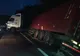 TIR răsturnat în şanţ, la Pădurea Sarului. Poliţia: Şoferul era băut bine