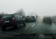 Accidente în lanţ, din cauza poleiului, pe un drum din Olt. Totul s-a întâmplat în doar câteva minute - FOTO