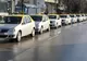 Protest al taximetriştilor şi la Slatina. „Ne solidarizăm cu colegii din oraşele mari“