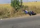 FOTO. Motociclist rănit într-un accident, pe un drum județean din Olt