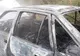 Imagini șocante. Autoturism distrus de un incendiu, pe un drum județean din Olt