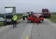 Două persoane din Bucureşti au decedat în accidentul rutier din Olt