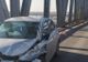 Un accident rutier a dat peste cap traficul rutier, la Podul Olt de la intrarea în Slatina