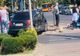 Semafor doborât în urma unui accident, în Slatina