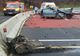 Accident pe DN 7, în judeţul Sibiu: Doi tineri din Olt au ajuns la spital, maşina în care se aflau s-a făcut „praf”