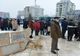 Pensionarii din Olt au ieşit în stradă. Protest în faţa Prefecturii