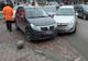 Accident rutier în Slatina cu trei maşini implicate