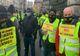 FOTO&VIDEO. Fermieri din mai multe judeţe, printre care Olt, protest la ministerul Agriculturii