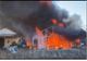 Două sere dintr-o comună din Olt, cuprinse de un incendiu (VIDEO)