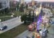 Accident în centrul Slatinei. O maşină a doborât un indicator