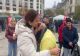 Anca Alexandrescu: "Cel mai important lucru pentru poporul român este să fie iubit. Merg acolo să fac ordine". Suveraniștii strâng semnături pentru candidatul independent la Capitală - LIVE TEXT&VIDEO
