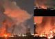 Explozie urmată de incendiu la CET Vest București. Pană masivă de curent, pompierii au intervenit cu numeroase autospeciale - VIDEO MOMENTUL EXPLOZIEI